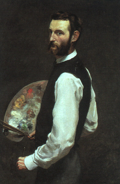 Frederic Bazille portrait